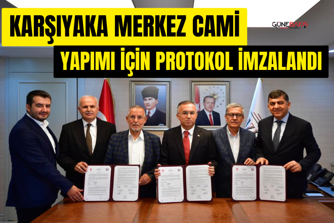 Karşıyaka Merkez Cami yapımı için protokol imzalandı